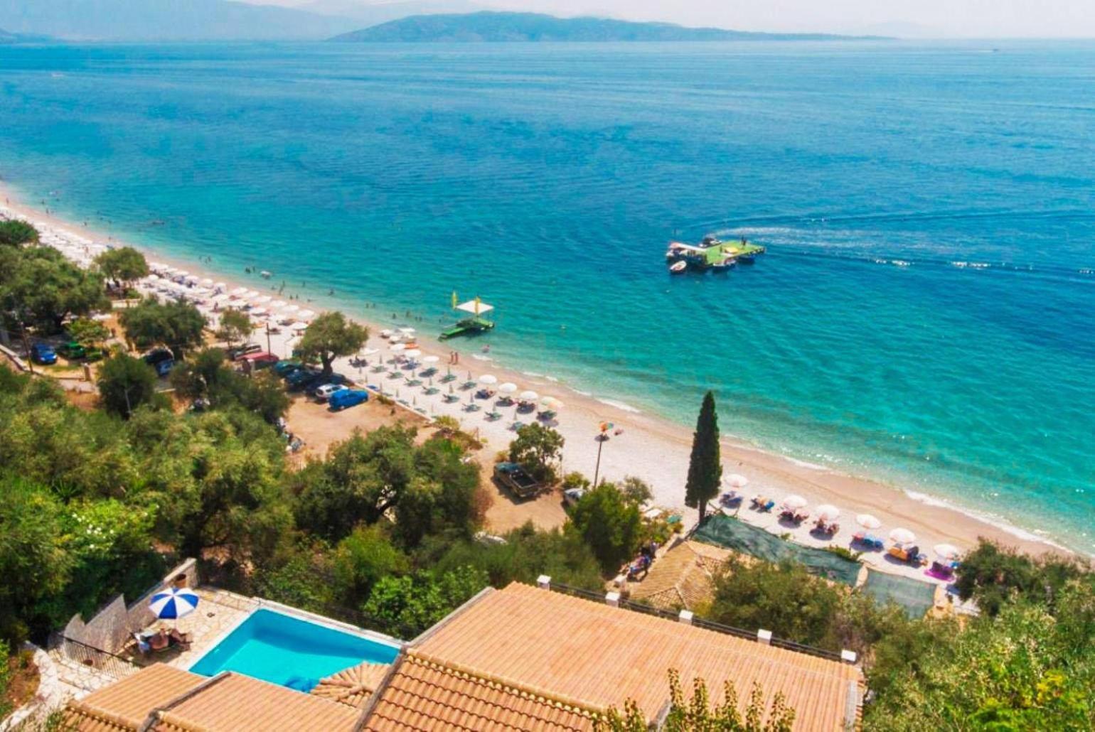 Villa Kerkyroula Katávolos Exterior foto