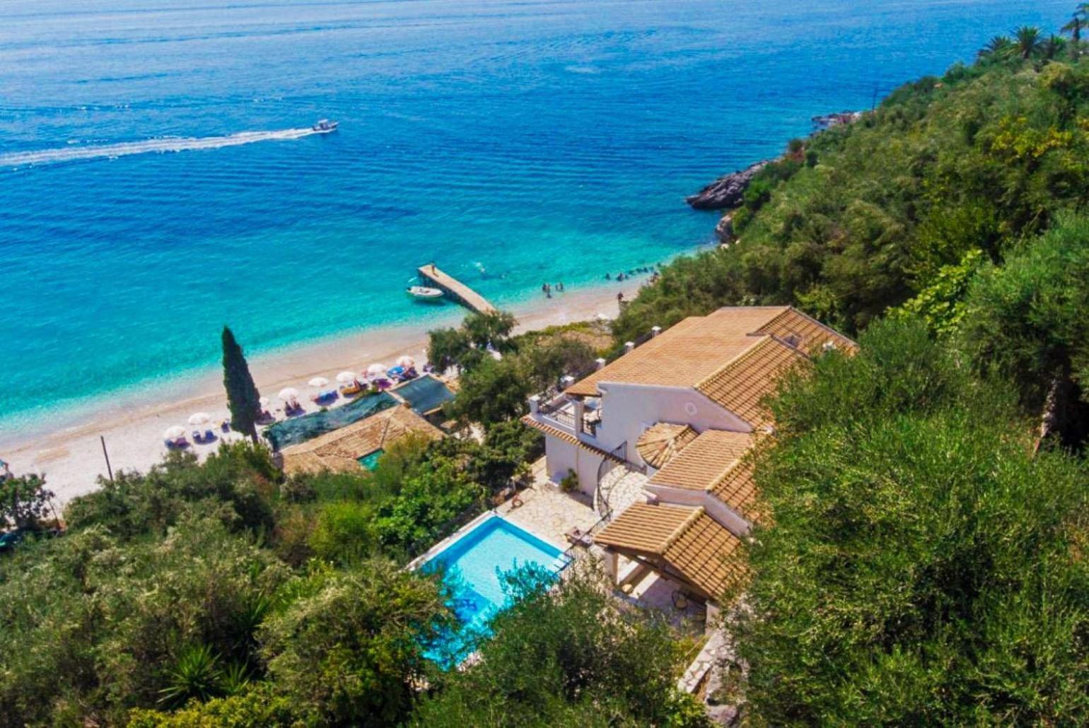 Villa Kerkyroula Katávolos Exterior foto